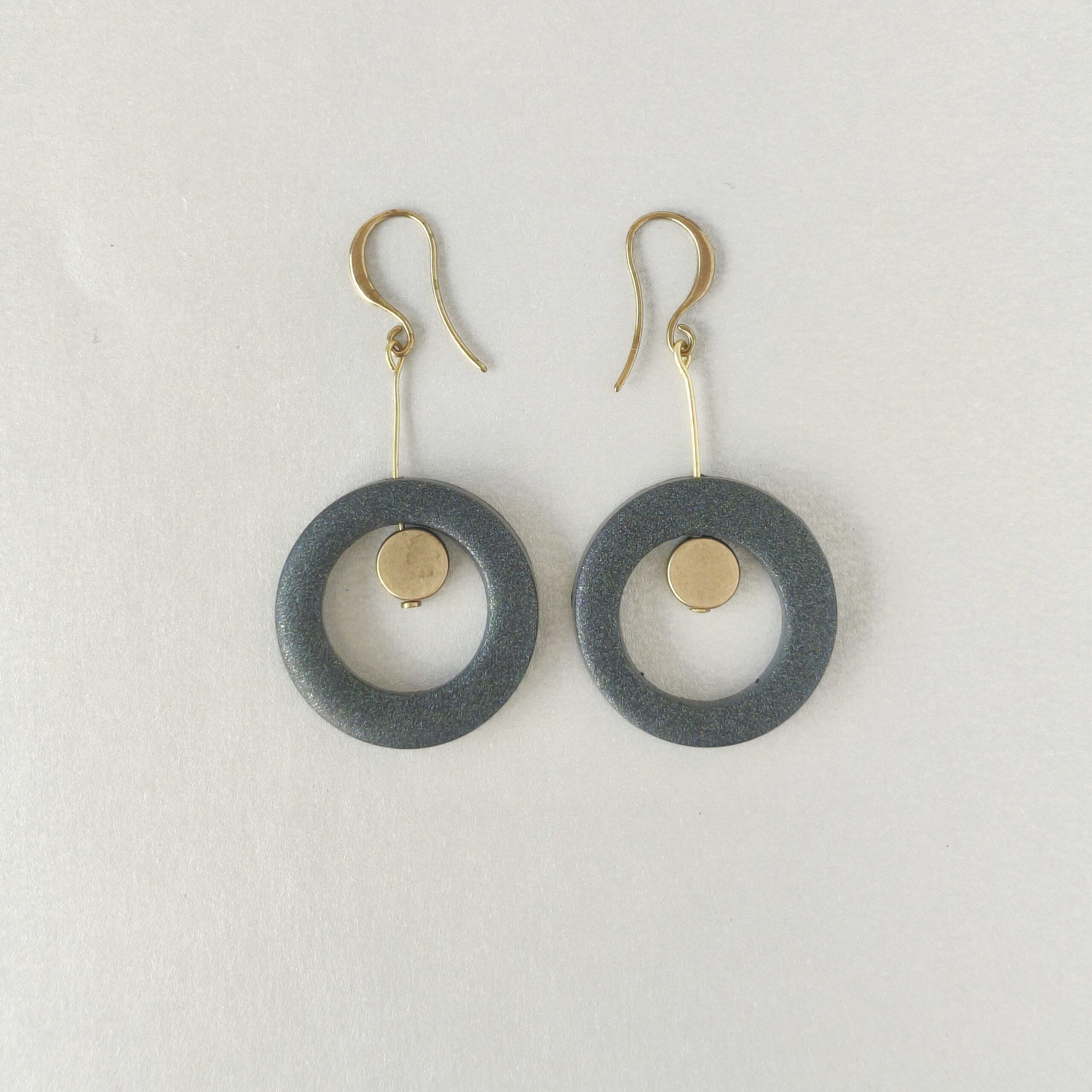 Pendientes redondos Space - Imagen 4