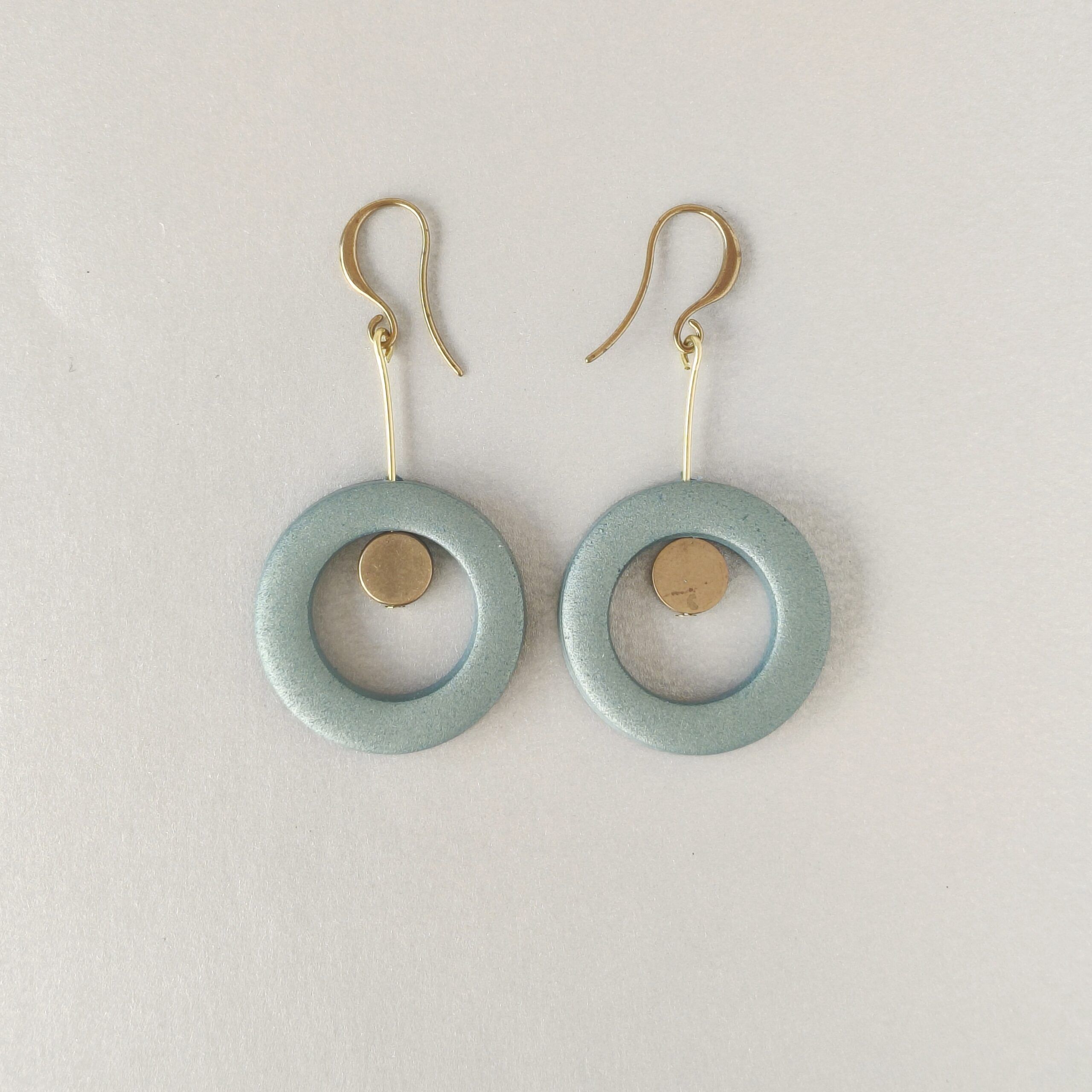 Pendientes redondos Space - Imagen 2