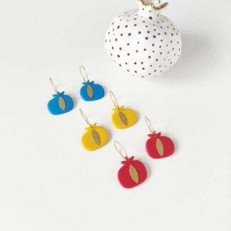Pendientes Aros Granadas